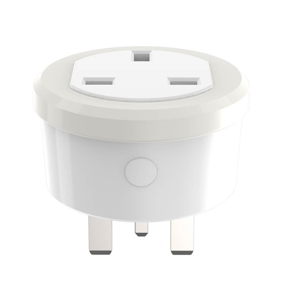 WiFi UK Smart Plug Home Smart Plug Mini Wireless Plug Electrical Outlet Switch Smart Remote Control Device Compatible With Amazon Alexa Google Assistant IFTTT Supports 2.4GHz Network