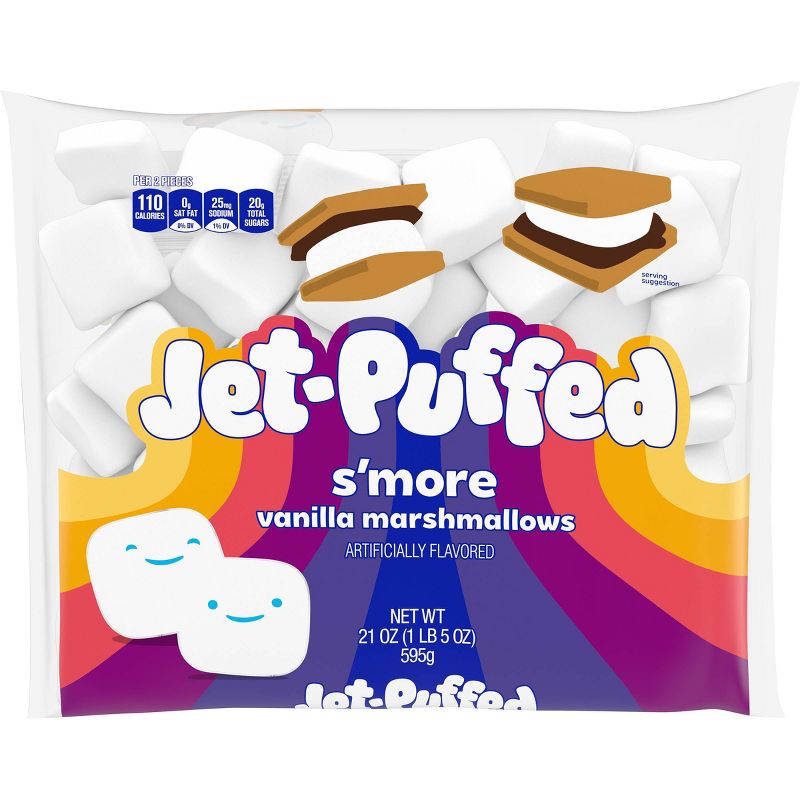 Kraft Jet-Puffed S'moreMallows Marshmallows - 21oz