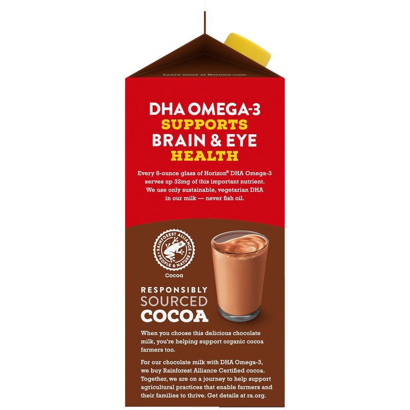 Horizon Organic 1% Chocolate Milk with DHA Omega-3 - 0.5gal