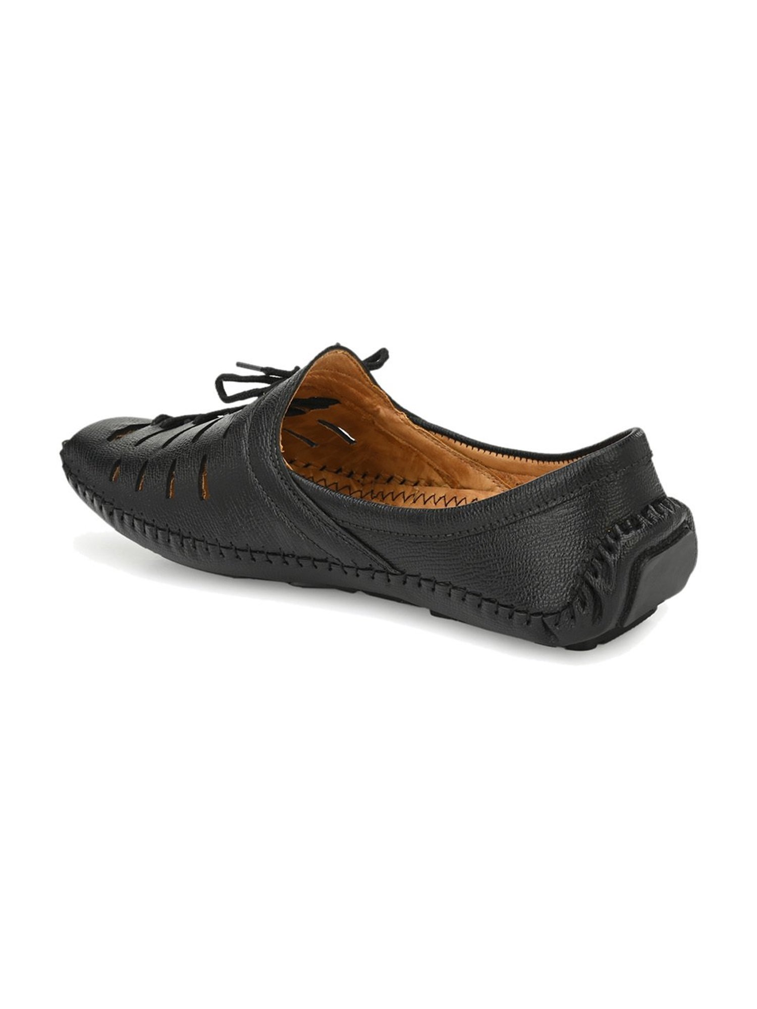 El Paso Men's Black Ethnic Juttis