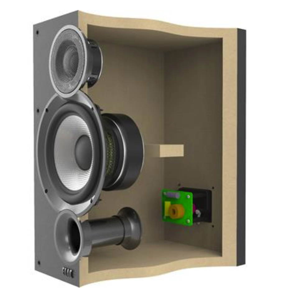 ELAC Debut 2.0 B6.2 Bookshelf Speakers, Black (Pair)