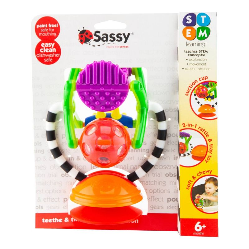 Sassy Teethe & Twirl Sensation Station Tray Toy