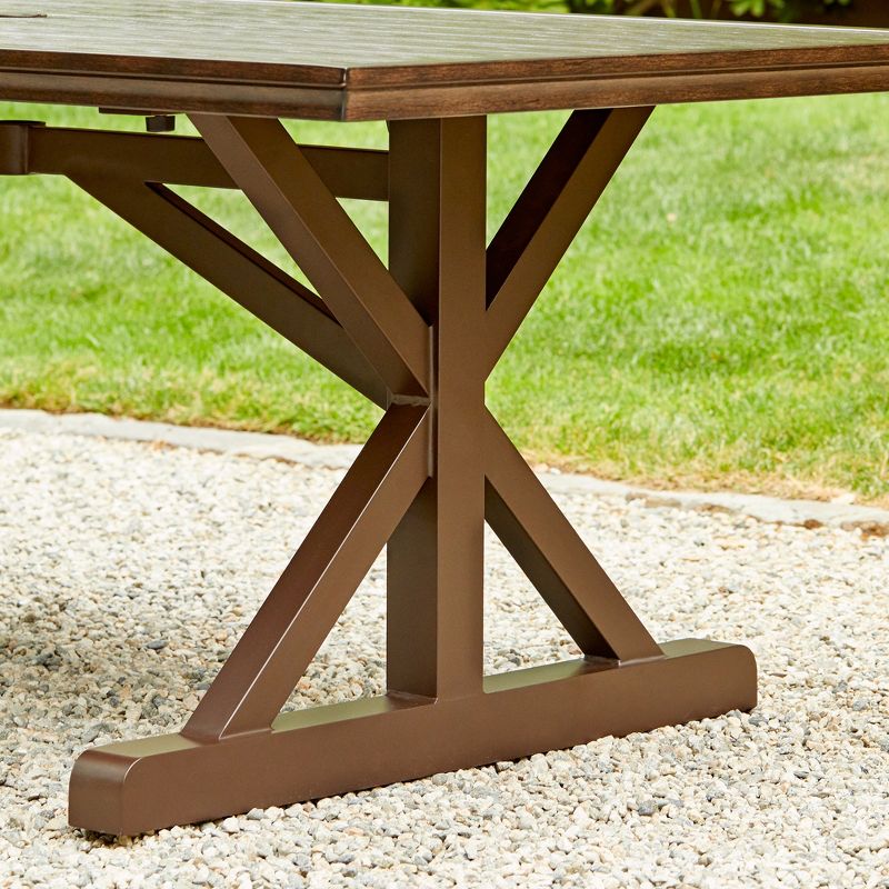 9pc Hacienda Heights Dining Set - Royal Garden