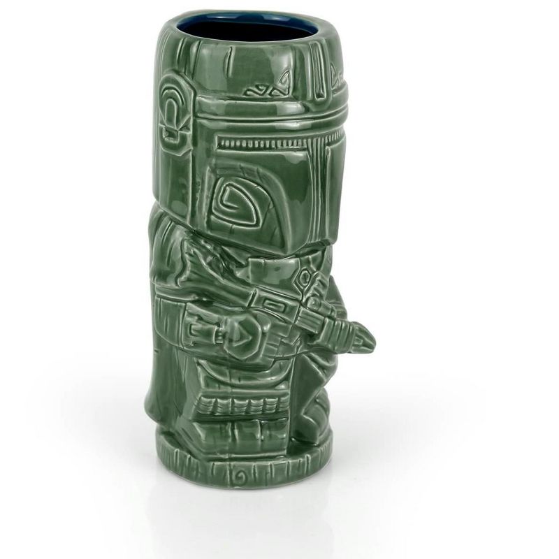 Beeline Creative Geeki Tikis Star Wars The Mandalorian Mando Mug | Ceramic Tiki Cup | 20 Ounces