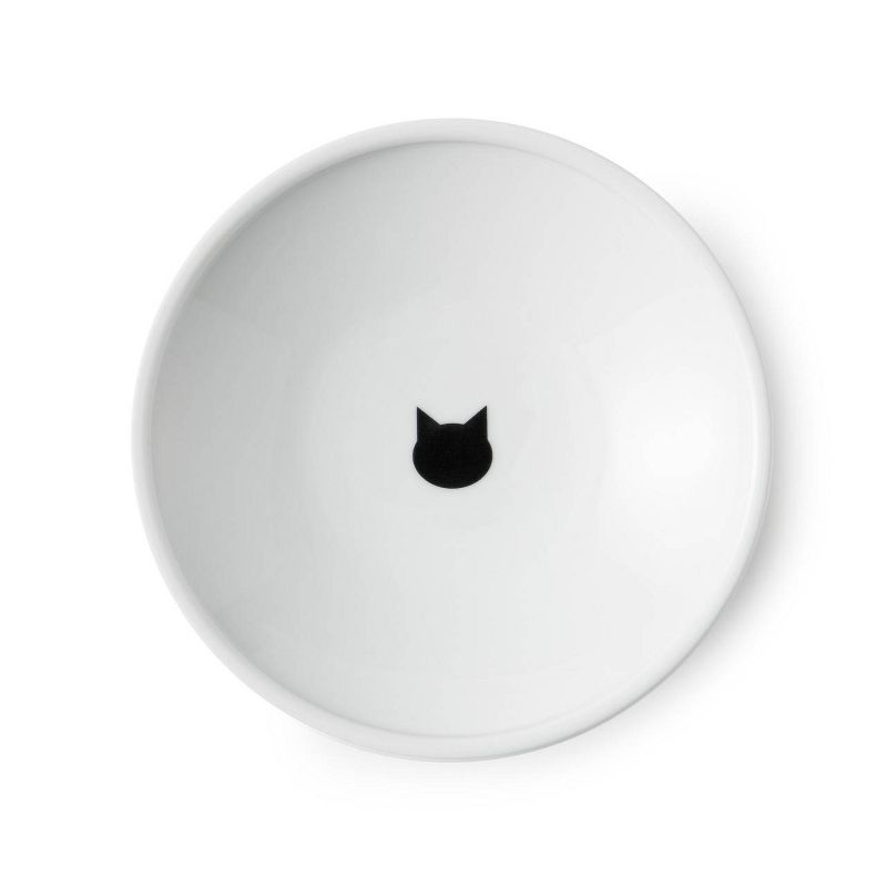 Necoichi Raised Cat Food Bowl - Extra Wide