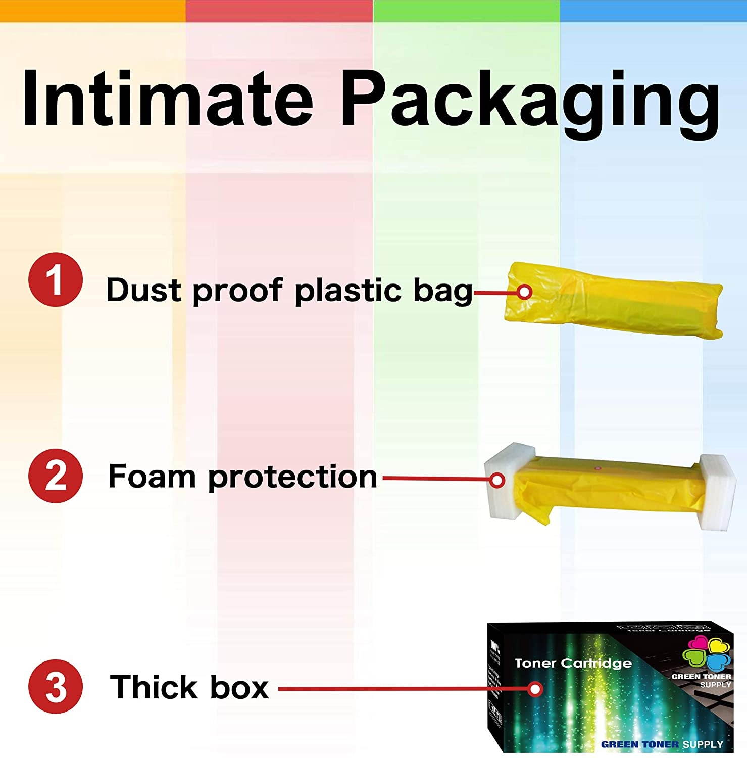 GTS Compatible 2200C00 Toner Cartridge 052H 052(3 Pack) for imageCLASS LBP214dw MF424dw MF426dw Printer