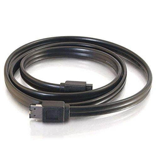 C2G 10231 Serial ATA to External Serial ATA Cable, Black (6.6 Feet, 2 Meters)