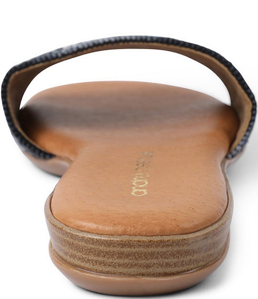 Andre Assous Natalia Featherweights&trade; Raffia Slide Sandals