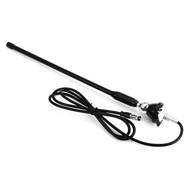 MANT16B Durable Mast Long Range Marine Radio Antenna Black 16Inch