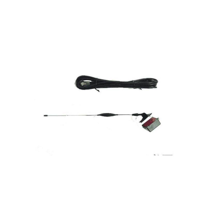 Tracker- 800 & 1900 MHZ Dual Band HIGH Performance 3DB GAIN Glass Mount Cellular Antenna KIT with RG58U Coax Cable & FME Connector