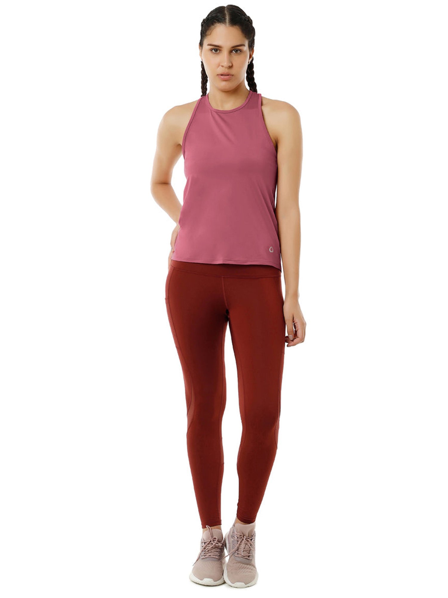 Amante Purple Regular Fit Tank Top
