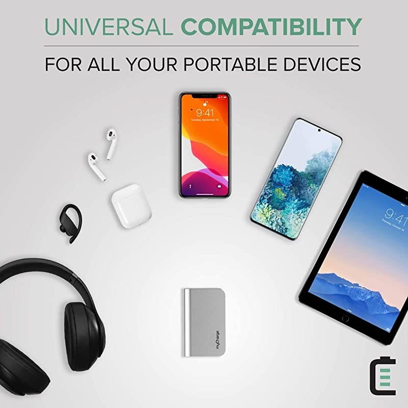 Portable Charger for iPhone Built in Cable Power Bank Fast Charging Hub 6700mAh Lightning, Micro USB, Wall Plug USB Battery Pack External Cell Phone Backup for Apple, Android, 36 Hrs Power