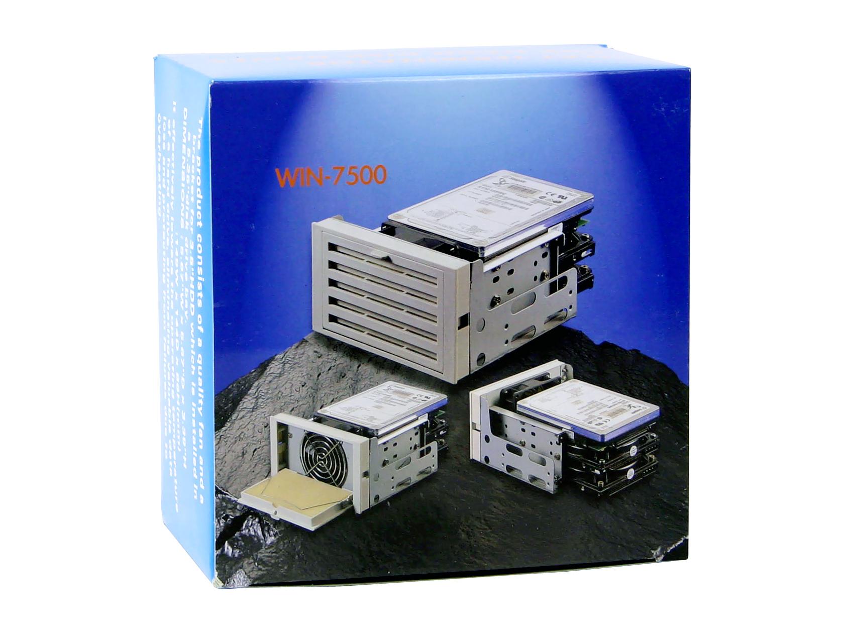 iStarUSA iStorm7 Heat Terminator Bracket 2x5.25" with 3 HDD Drive with 1x80mm Fan