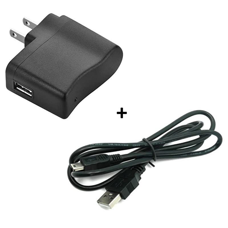 Calculator Charger USB PowerData Cable Wall AC Adapter for Texas Instruments Calculators TI84 Plus TI84 Plus C Silver Edition TI 89 Titanium TI Nspire CX TI Nspire CX CAS