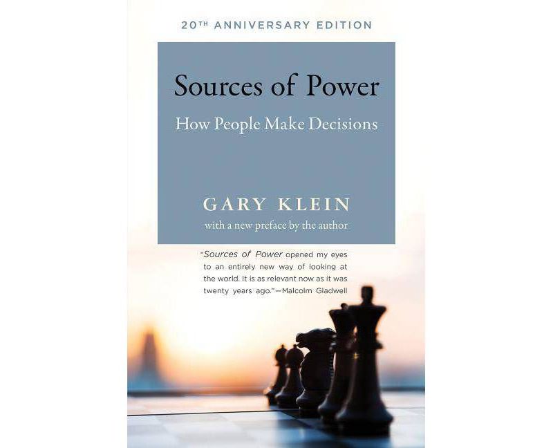 Sources of Power, 20th Anniversary Edition - (Mit Press) 20th Edition by  Gary A Klein (Paperback)