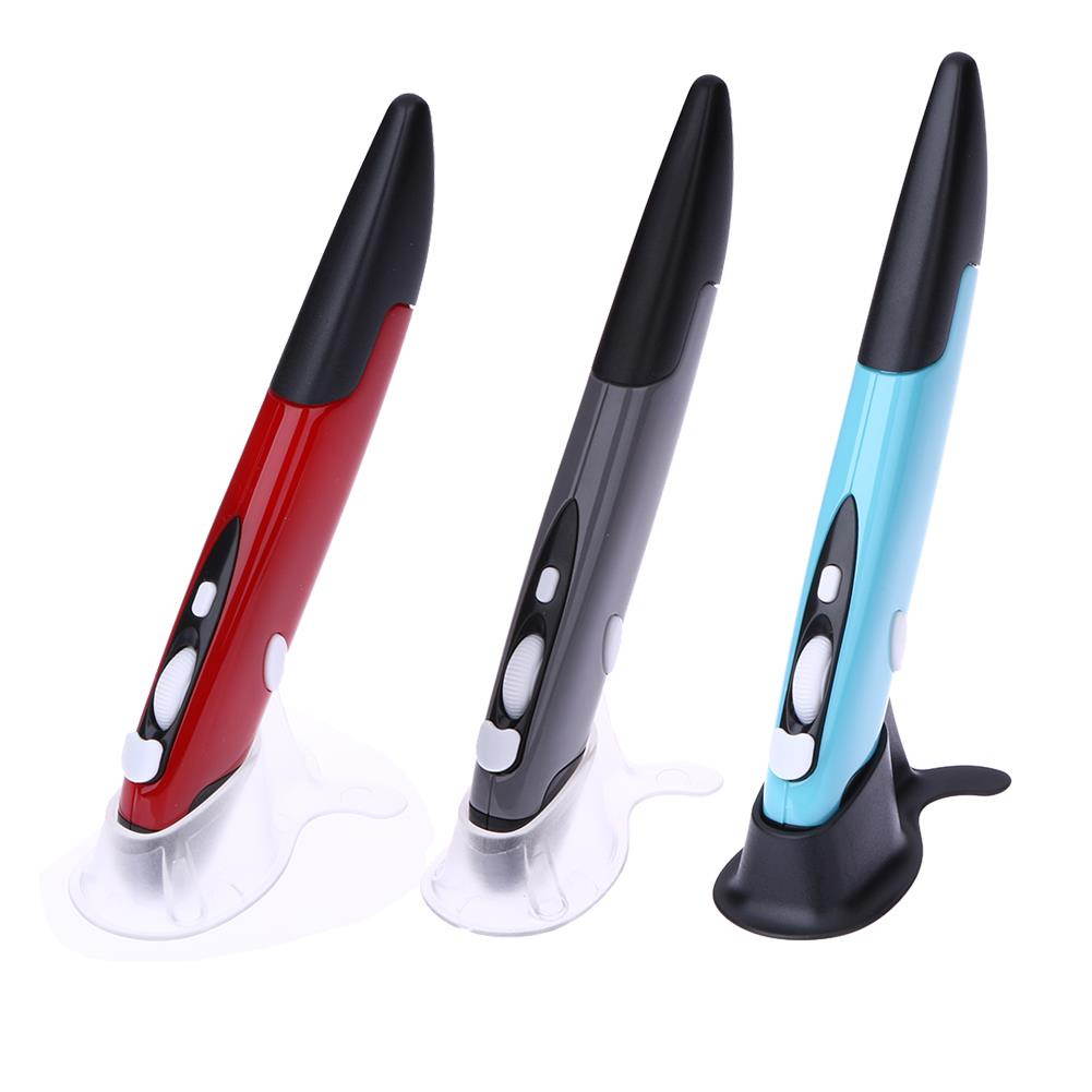 New Creative 2.4GHz USB Mini Wireless Mouse Optical Pen Air Mouse Adjustable 1000 DPI Computer Mice With USB 2.4GHz Receiver