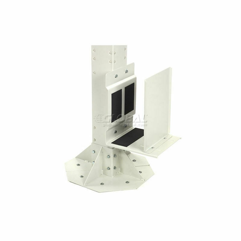 GLOBAL INDUSTRIAL  Computer CPU/UPS/Power Supply Holder - Beige