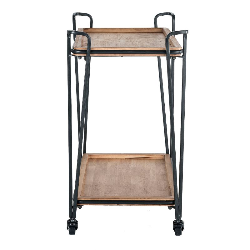 Cooper Bar Cart Black - ClickDecor