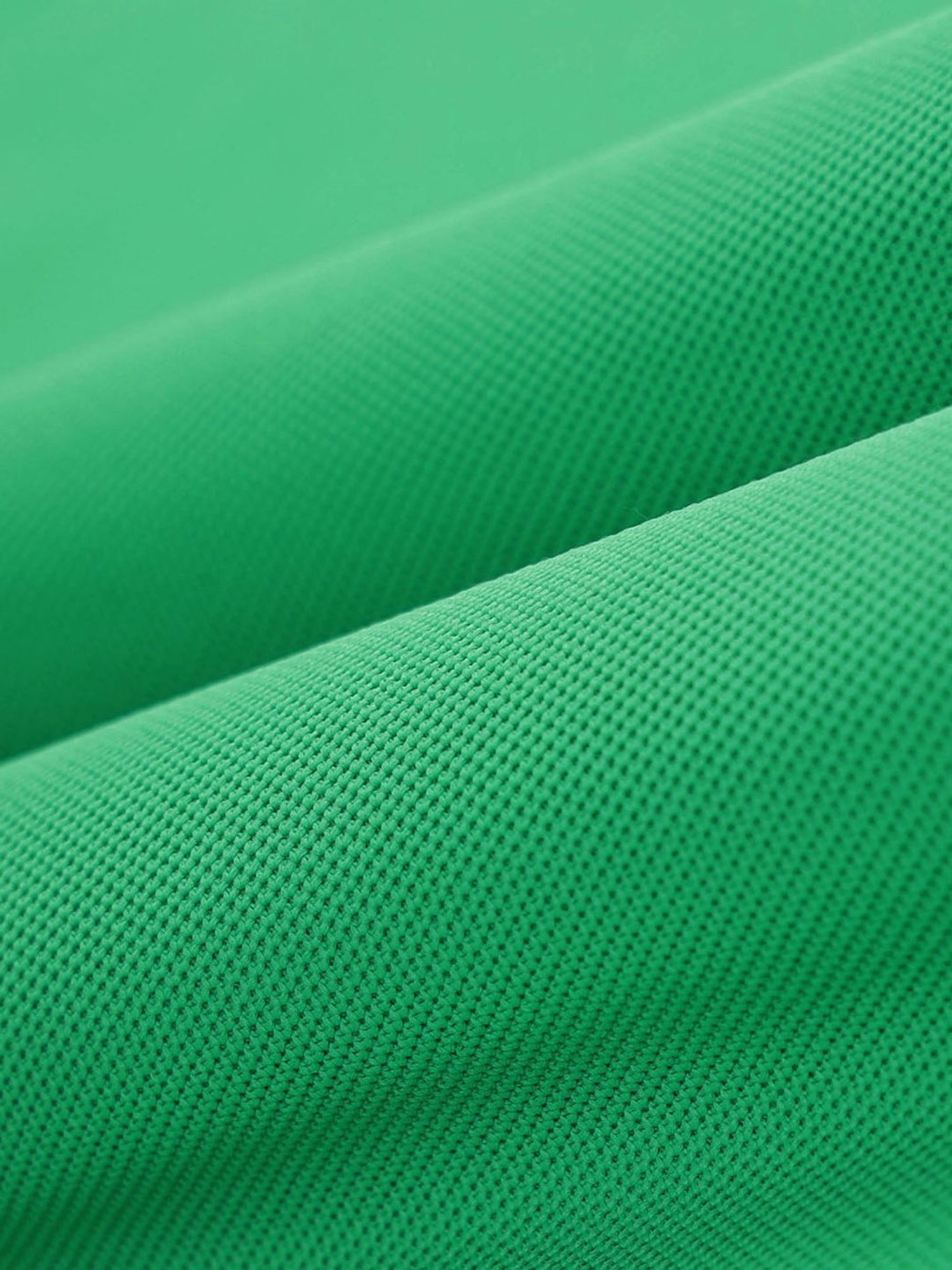 USPA Active Green Slim Fit Printed Sports Polo