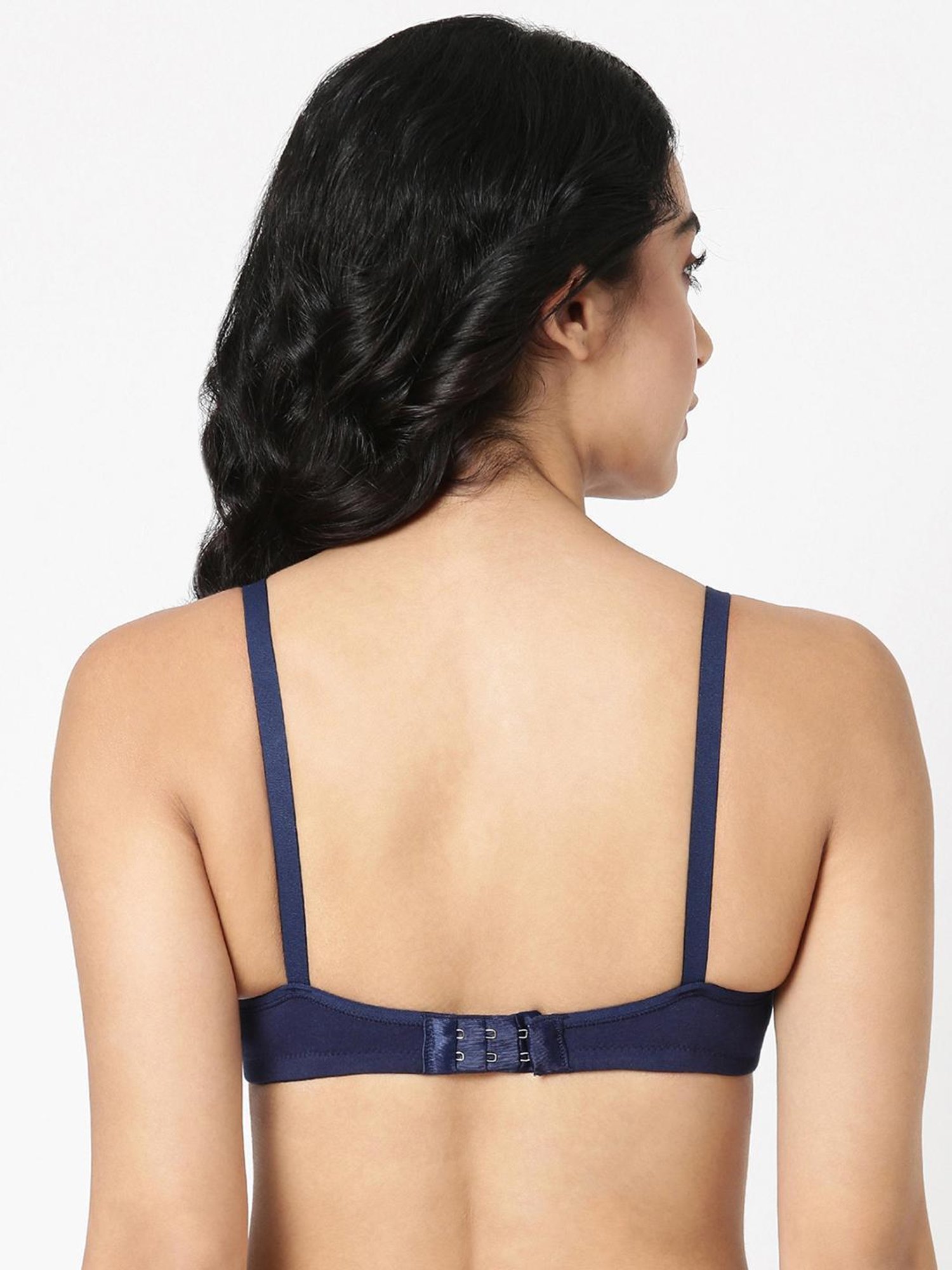BLOSSOM Navy Full Coverage T-Shirt Bra