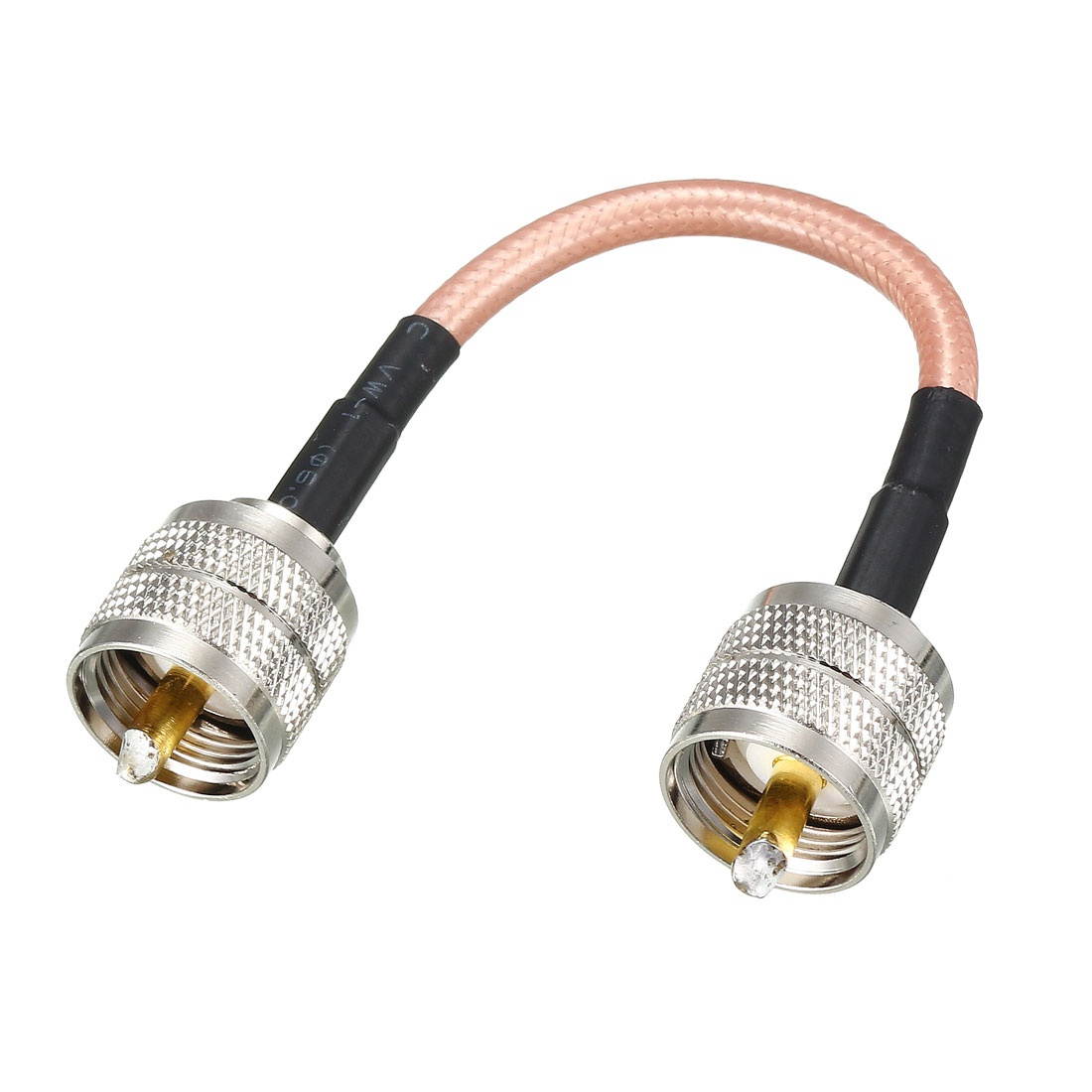 BJC RG-6 Coaxial Cable, 50 Foot, Black; Broadcast Quality Coax, Assembled in ...