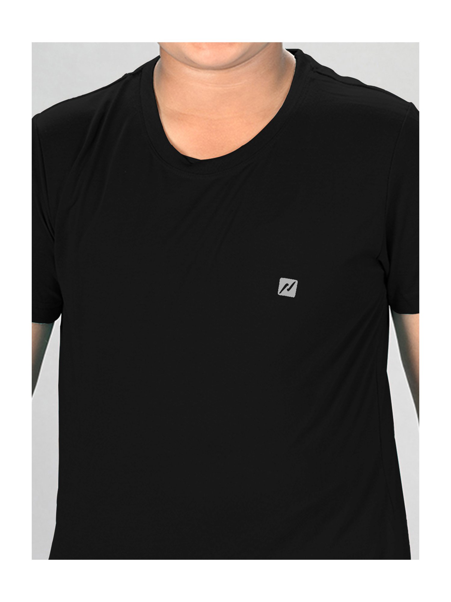 Lux Nitro Boys Grey Solid T-Shirt (Pack Of 3)