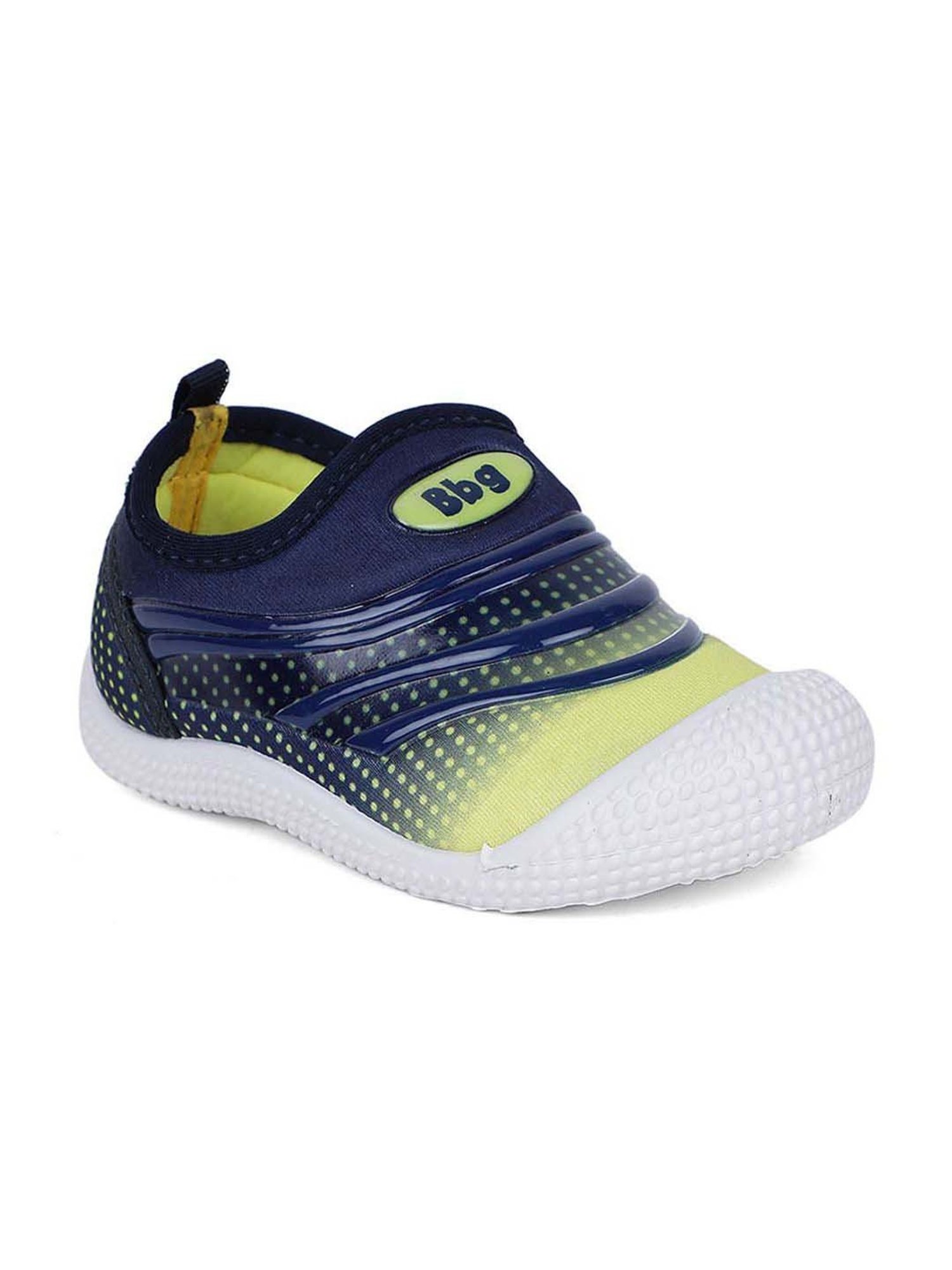 Bubblegummers by Bata Kids Blue & Yellow Casual Slip-Ons
