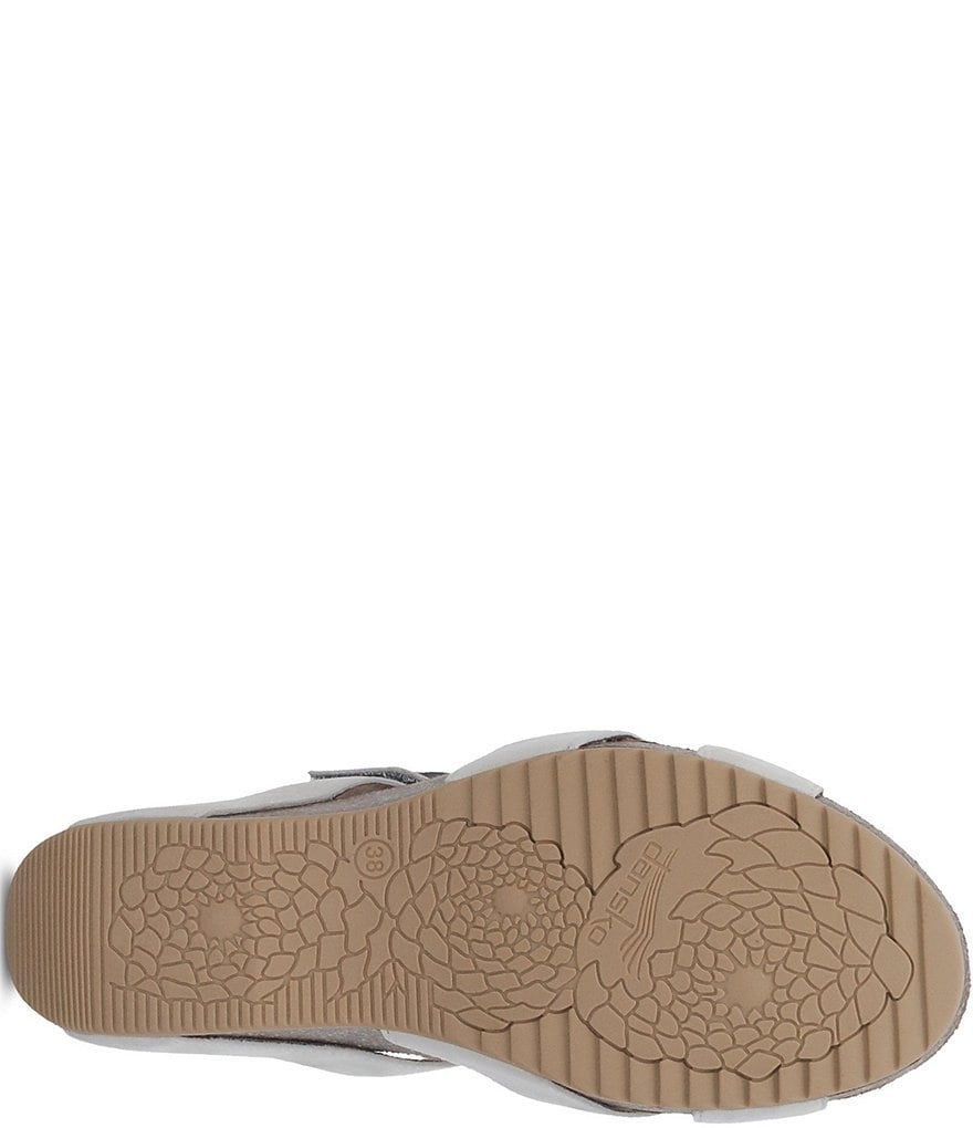 Dansko Susie Leather Slide Wedge Sandals