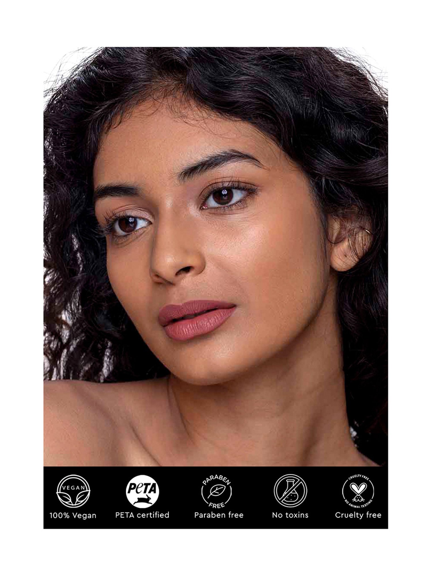 Kiro Beauty Airy Matte Long Lasting Liquid Lipstick Sandy Rose - 5 ml