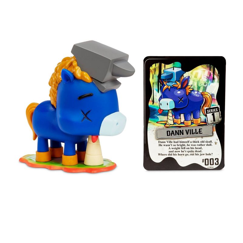 R.I.P. Rainbows in Pieces Dann Ville with Collectible Trading Card