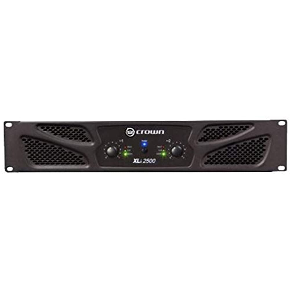 Crown XLI2500 Stereo 2-Channel 1500-Watt Power Amplifier
