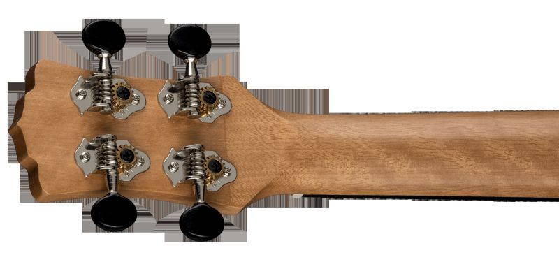 Luna Uke High Tide Exotic Mahogany Concert Ukulele with Gigbag, Satin Natural