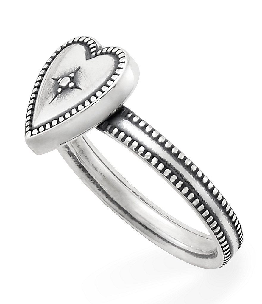 James Avery Faceted Lab-Created Amethyst February Birthstone Charm