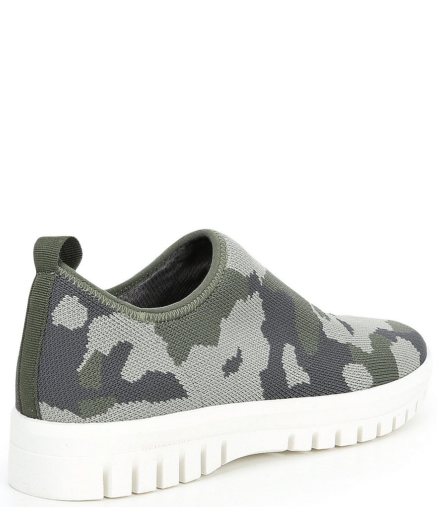 Blondo Farrah Camo Print Knit Slip-On Sneakers