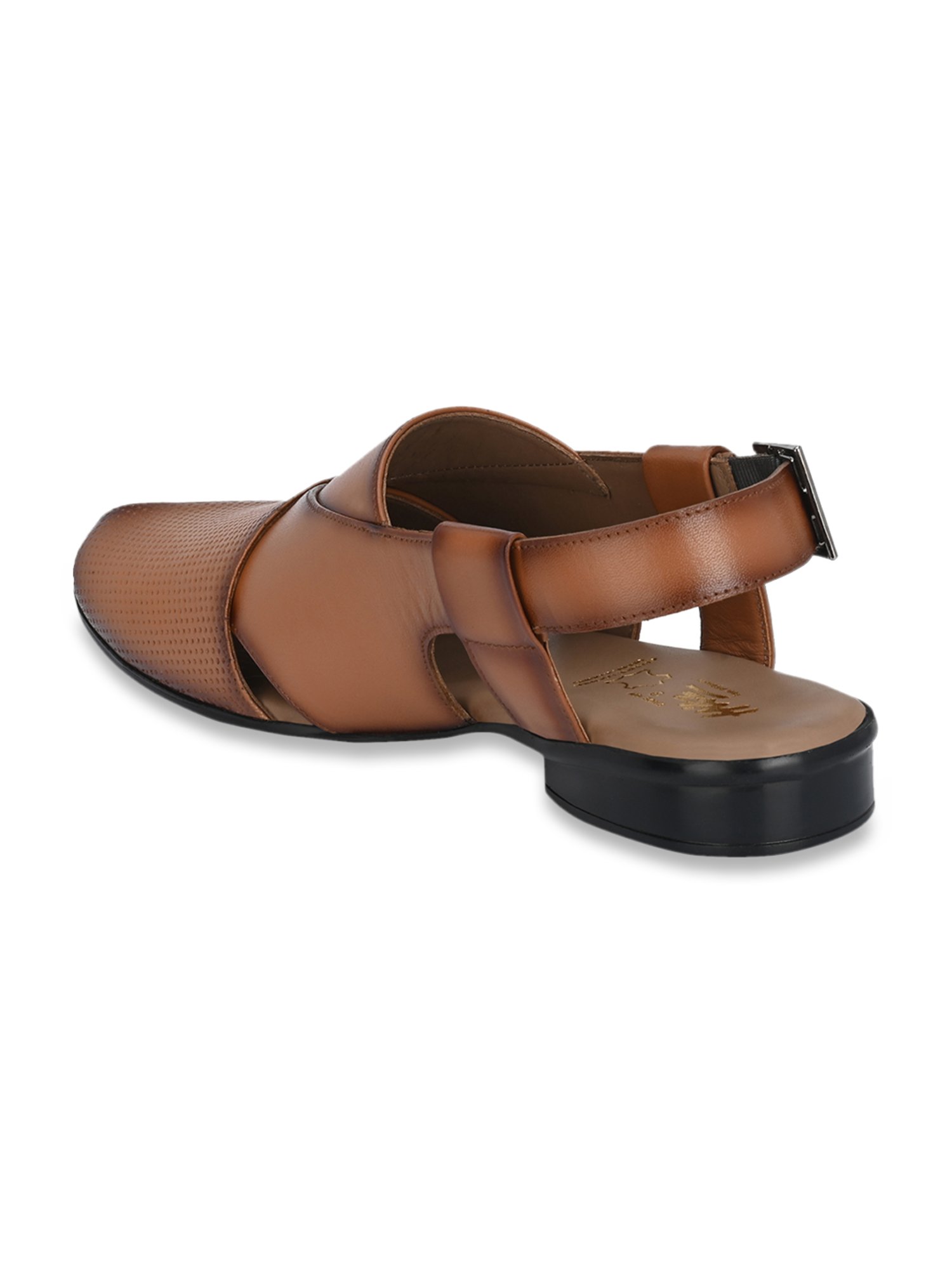 Hitz Men's Tan Fisherman Sandals