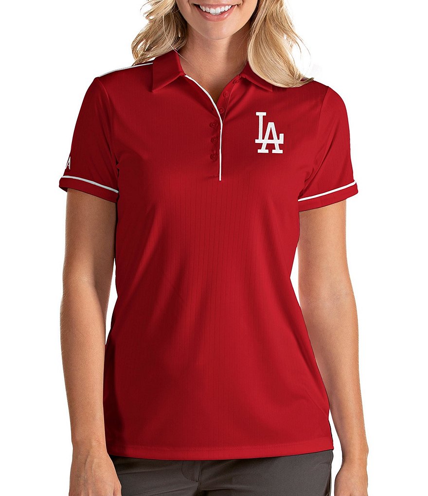 Antigua Women's MLB Salute Short-Sleeve Polo Shirt