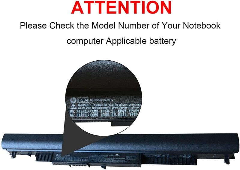 Replace Battery for HP Spare 807956-001 807957-001 Notebook 14-an013nr 15-ay013nr 15-ba009dx 15-ay191ms 15-ac130ds 15-af131dx 15-af112nr 15-af093ng 15-af127ca 15-af087nw 15-af093ng