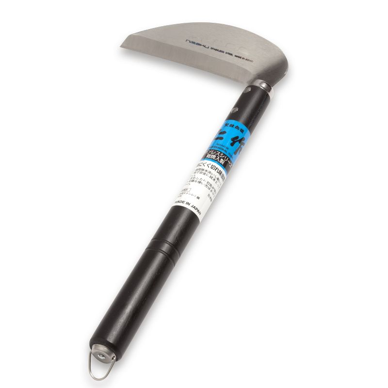 Nisaku KOGAMA Japanese Stainless Steel Weed Scraper, 4.5-Inch Blade.
