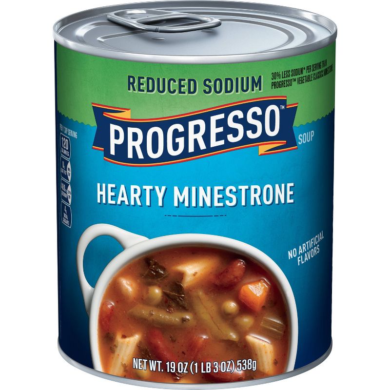 Progresso Reduced Sodium Minestrone Soup 19oz