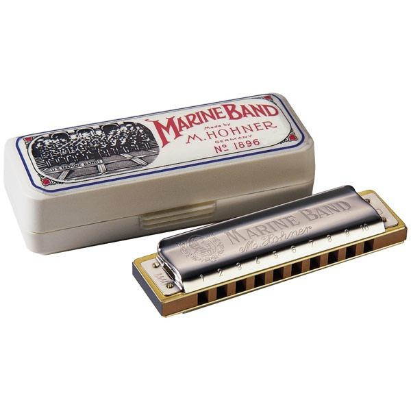 Hohner Marine Band 1896 Classic Harmonica-Key of G
