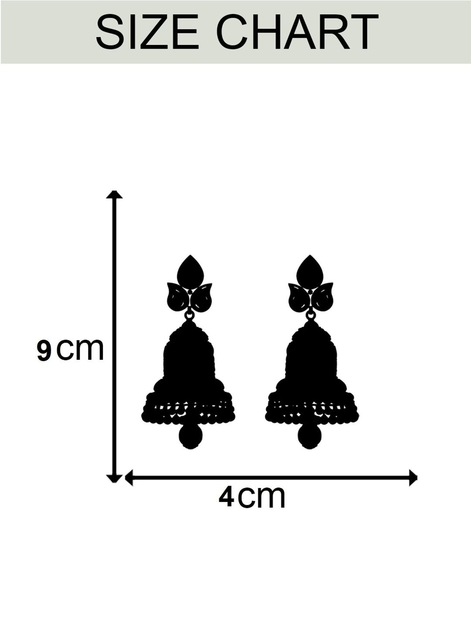 Oomph Gold Tone Jadau Kundan Large Ethnic Stylish Latest Dangler Earrings