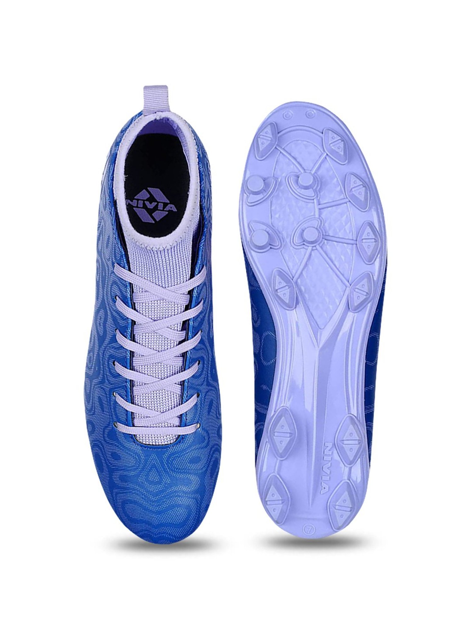 Nivia Men's Pro Carbonite 2.0 Royal Blue Football Shoes