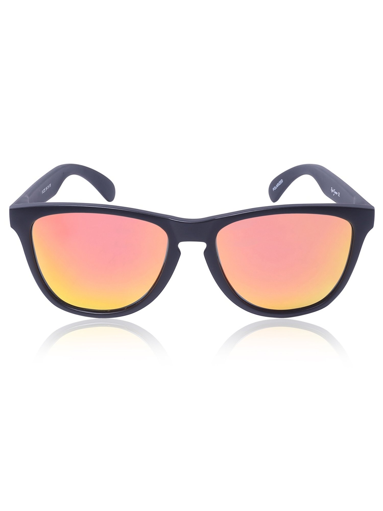 Resist Eyewear Orange Wayfarer UV Protection Unisex Sunglasses