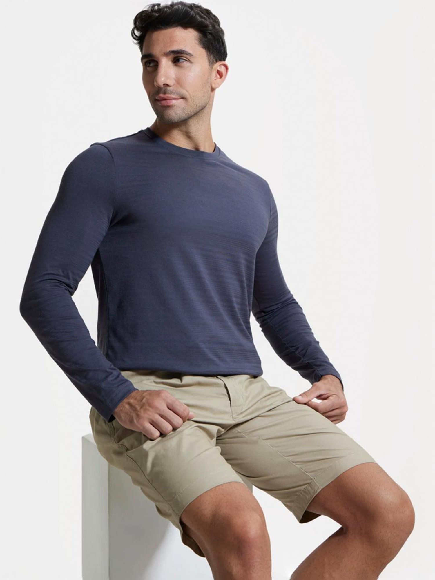 Jockey IM22 Men's Super Combed Supima Cotton Solid Round Neck Full Sleeve T-Shirt