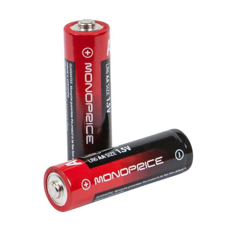 Monoprice AA Alkaline Battery, 24-Pack