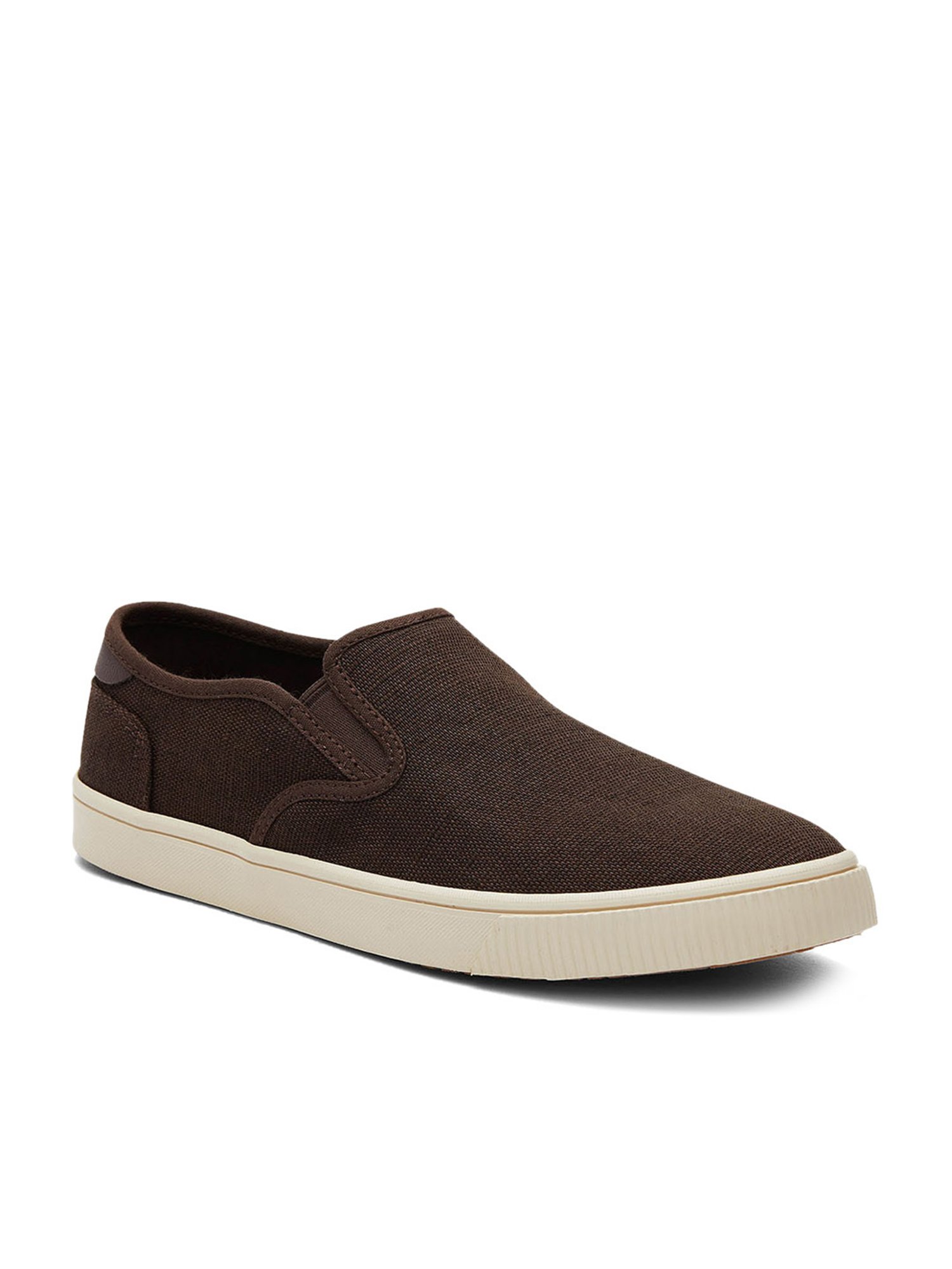TOMS Men's Baja Dark Brown Plimsolls