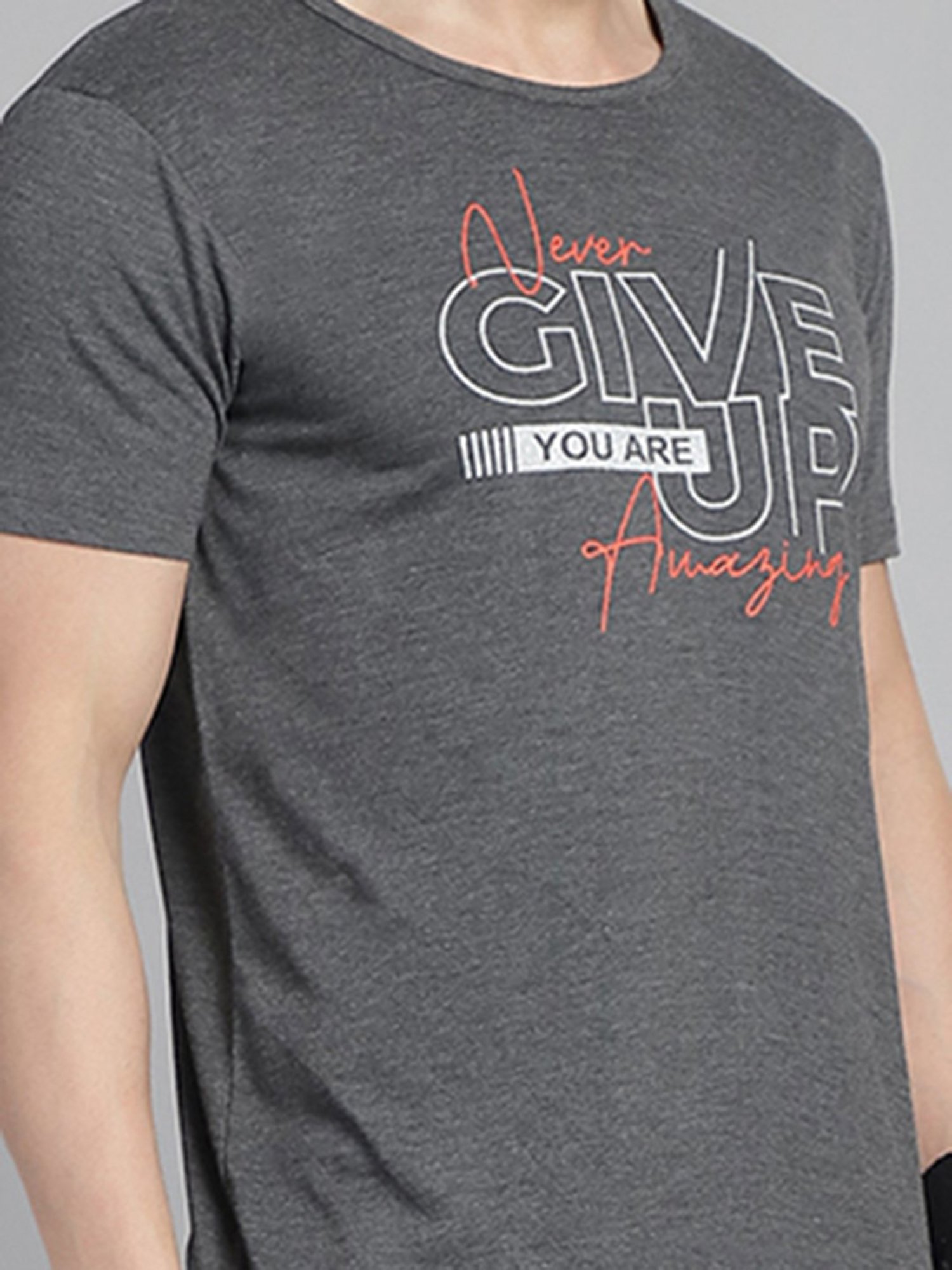 Rock.It Blue Regular Fit Printed TrackSuit