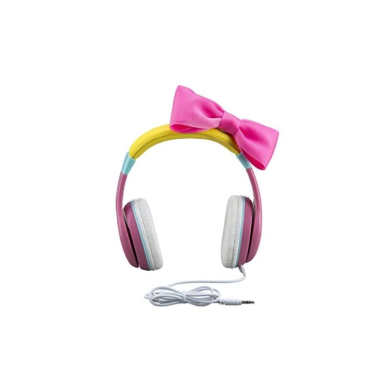 Widow Kids Bluetooth Headphones, Wireless Headphones with Microphone Includes Aux Cord, Volume Reduced Kids Foldable Headphones for School, Home, or Travel