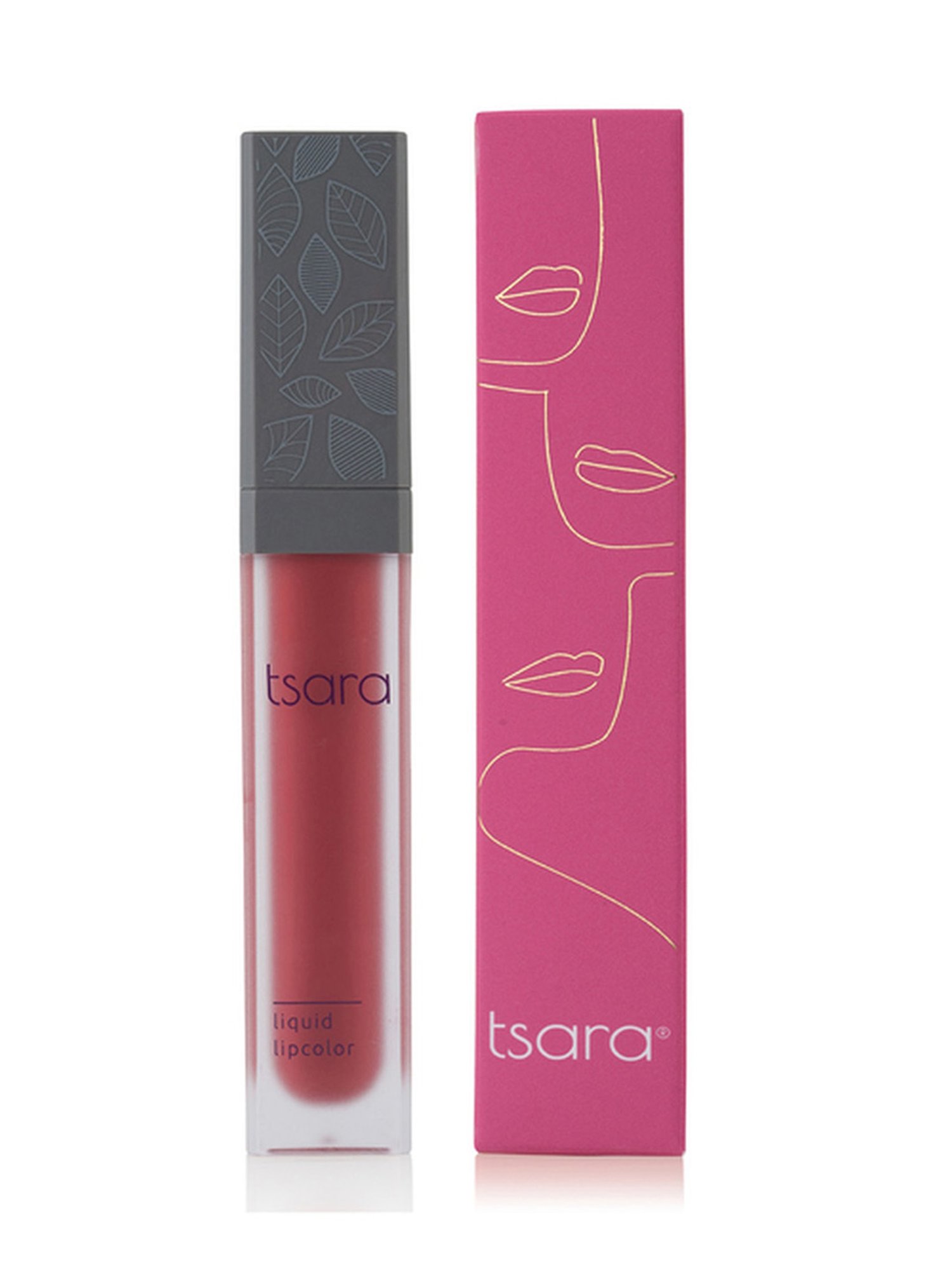 Tsara Cosmetics Organic Liquid Lipcolor Project Rose - 7 gm