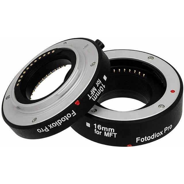 Fotodiox Auto Macro Extension Tube Kit for Micro Four Thirds Mirrorless Camera